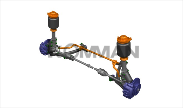 Electronically controlled suspension